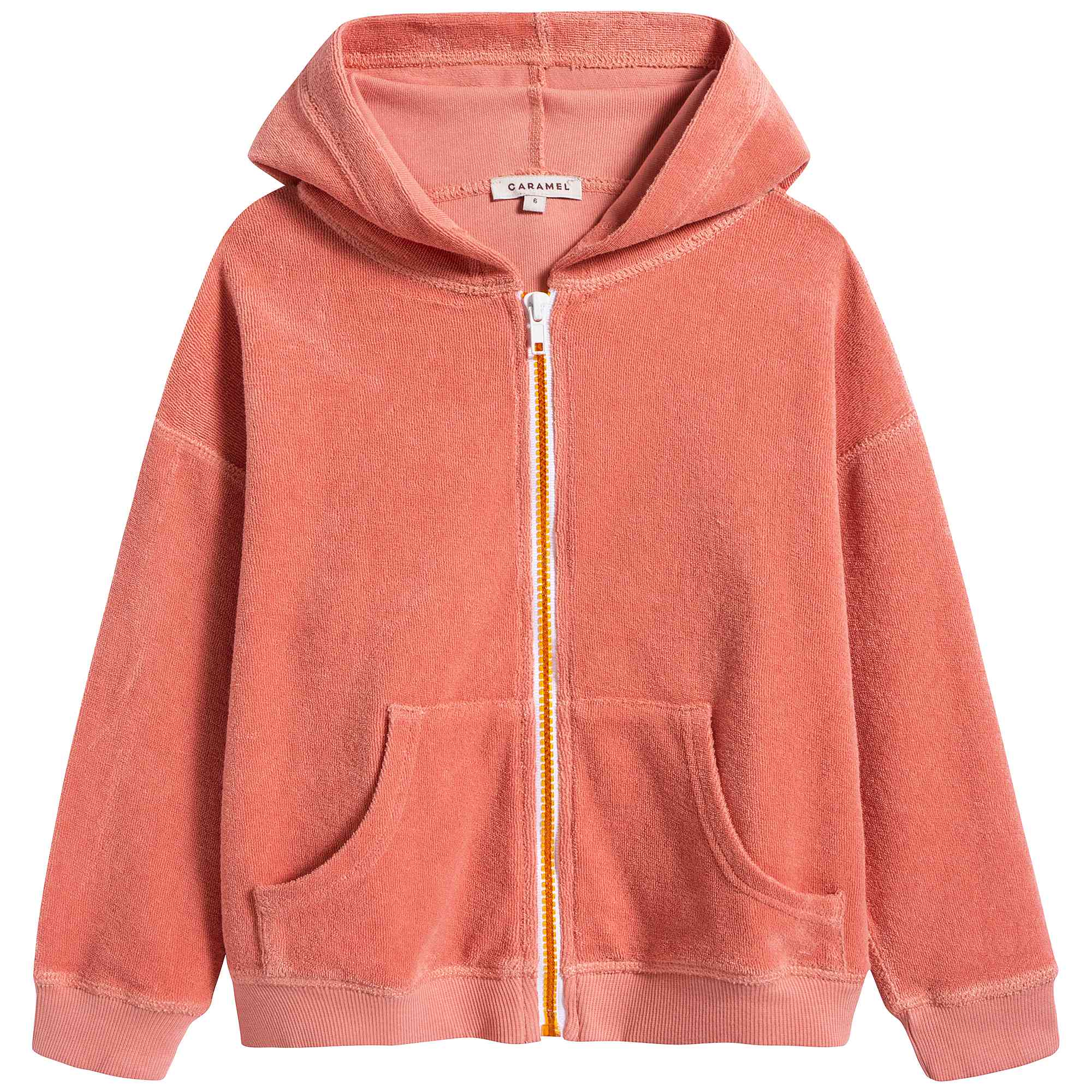 Girls Coral Cotton Jacket