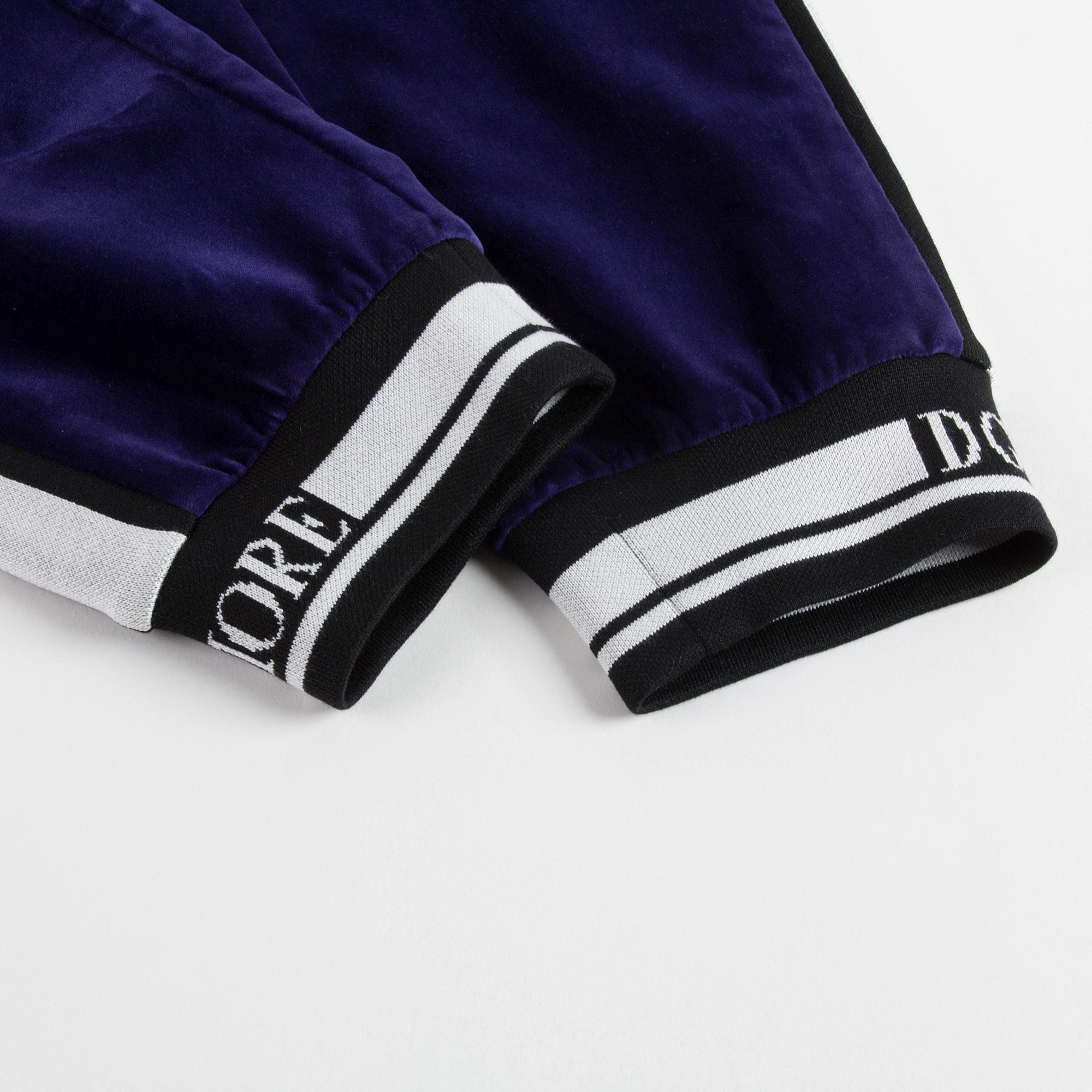 Girls Dark Purple Cotton Trousers