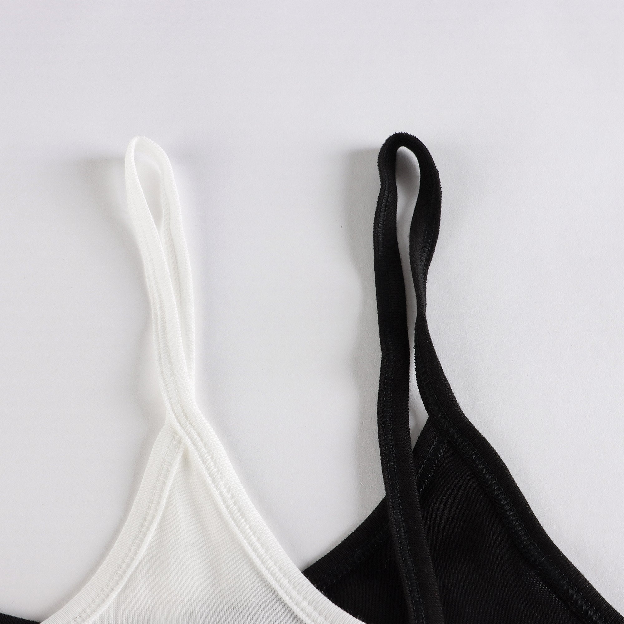 Girls White Cotton Vest