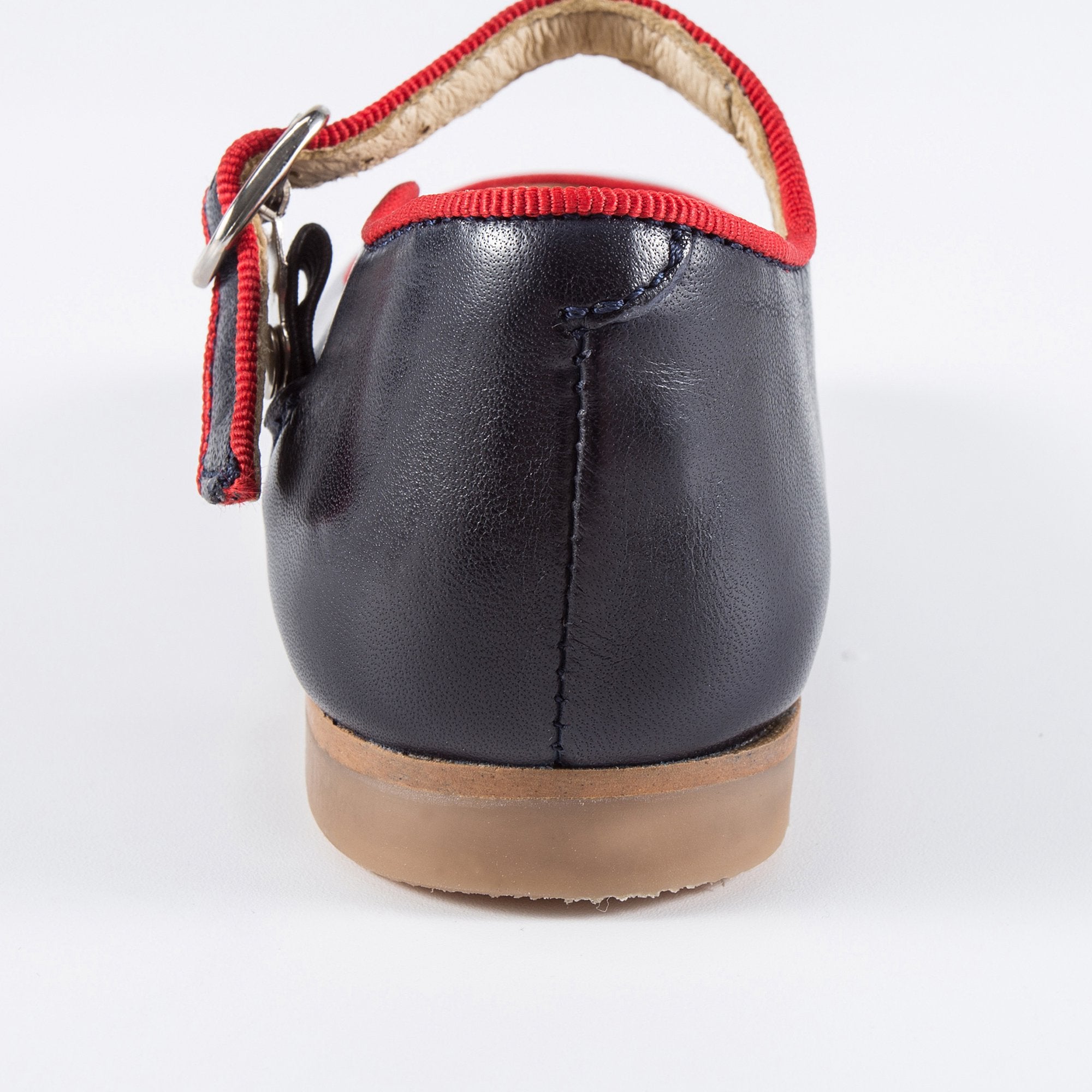 Girls Black Leather Shoes