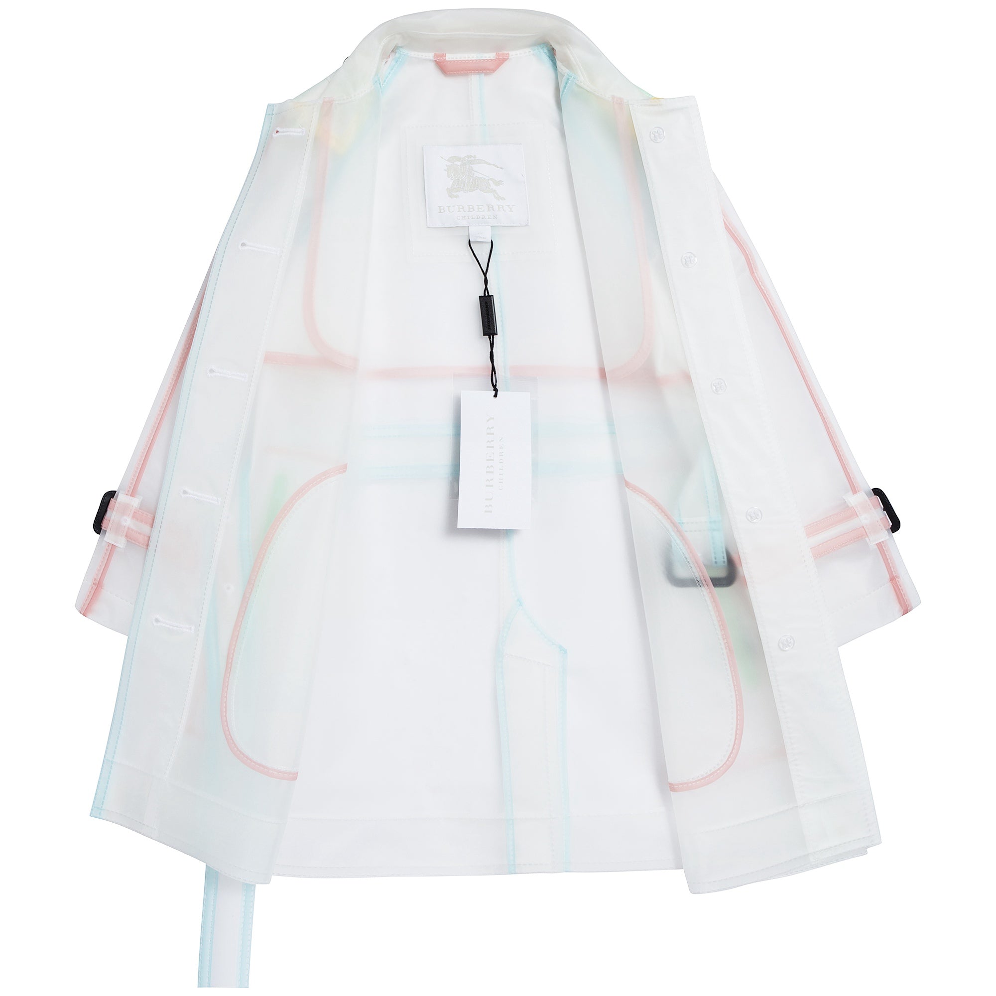 Girls Clear Raincoat
