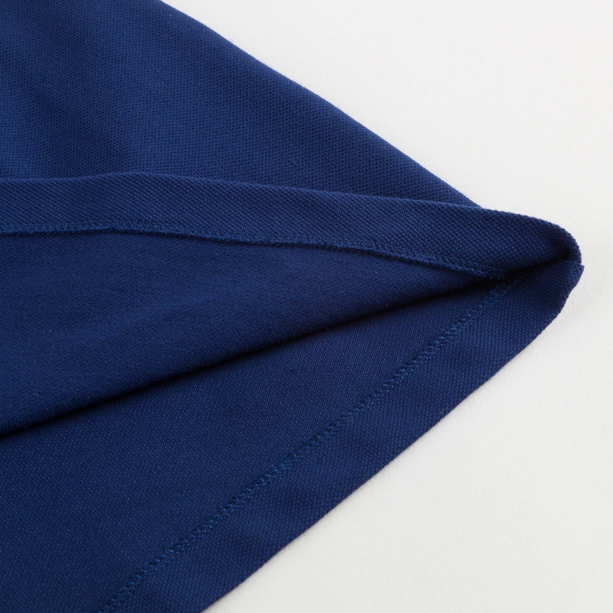 Baby Girls Blue Cotton Piqué Dress