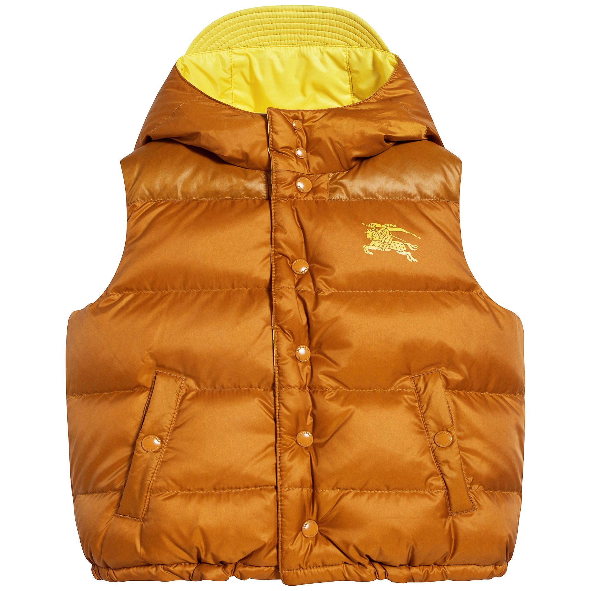Girls Citrus Yellow Reversibie Vest