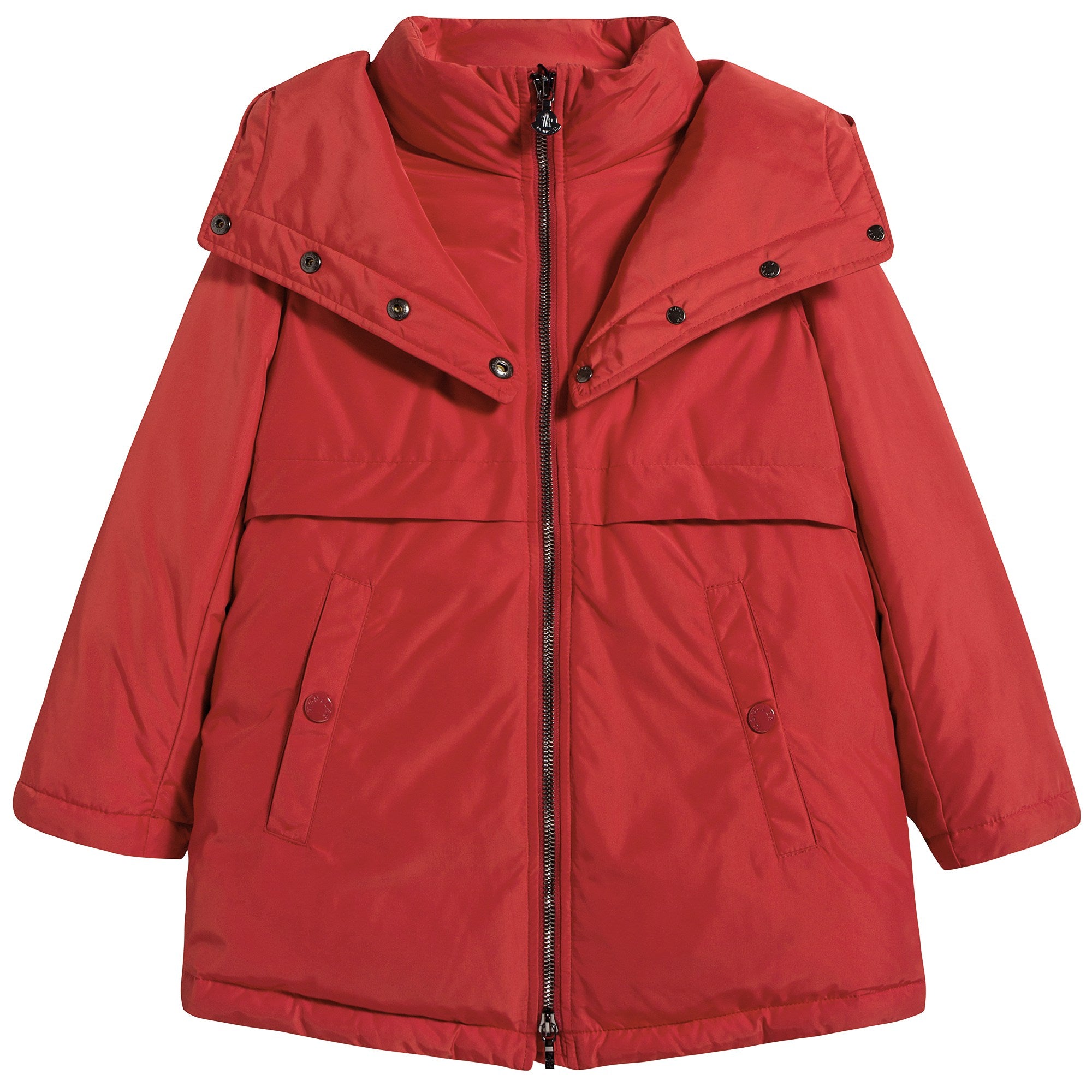 Girls Red "SEWEN" Padded Down Coat