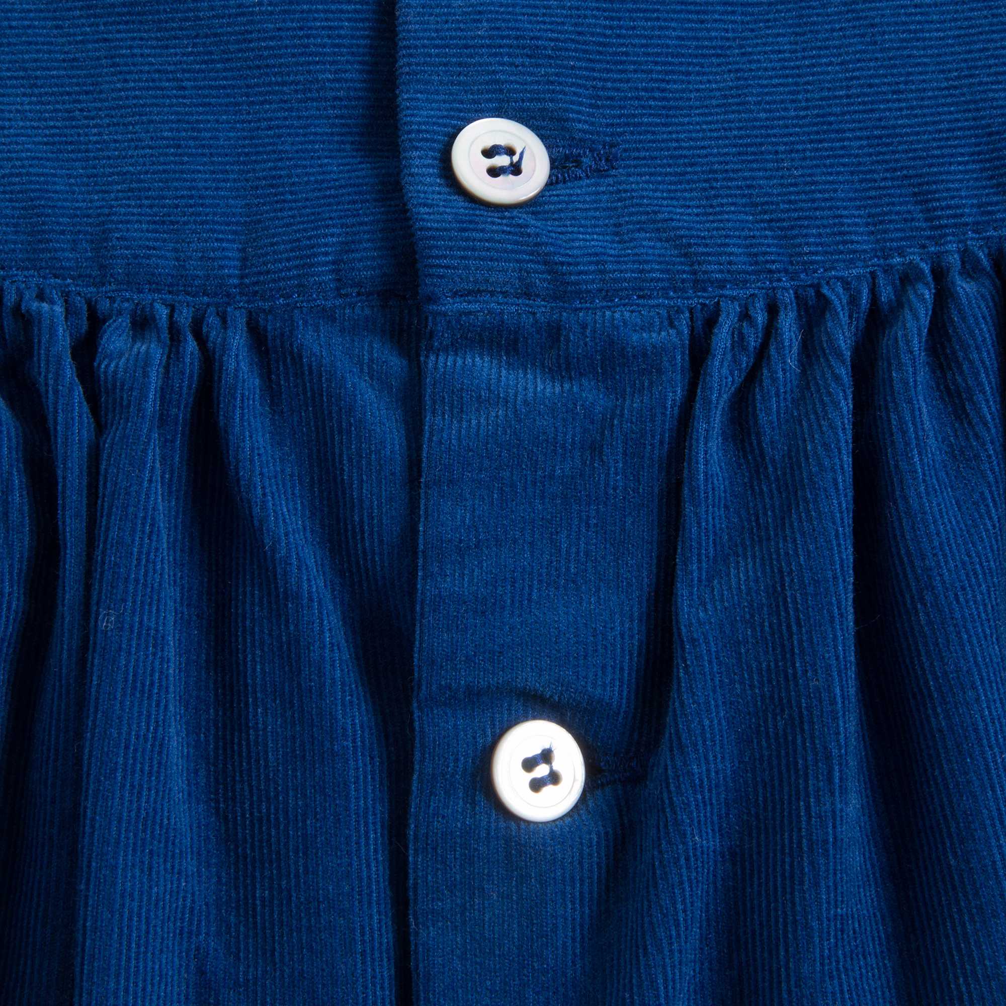 Girls Blue Klein Cotton Dress
