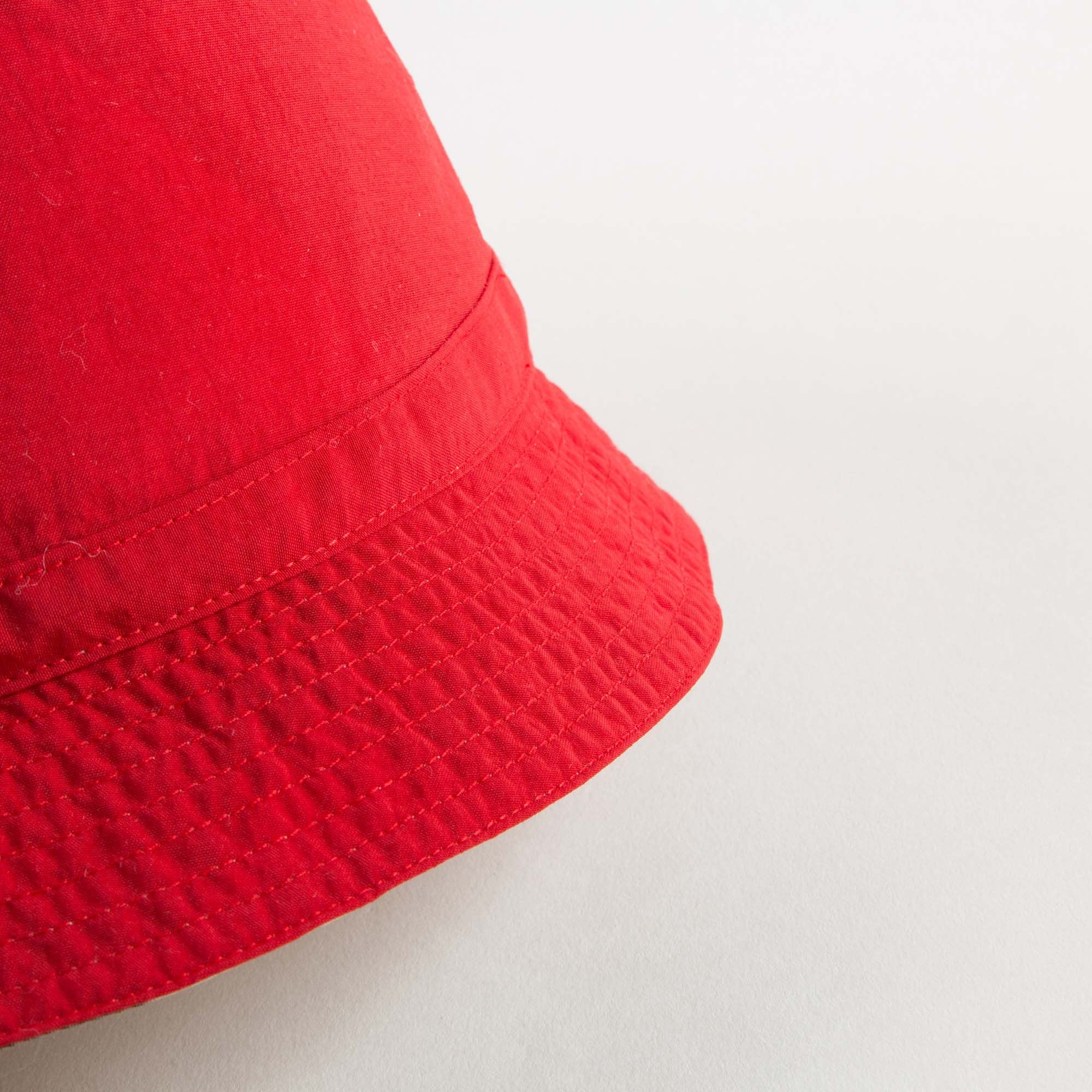 Baby Girls Red Reversible Sun Hat