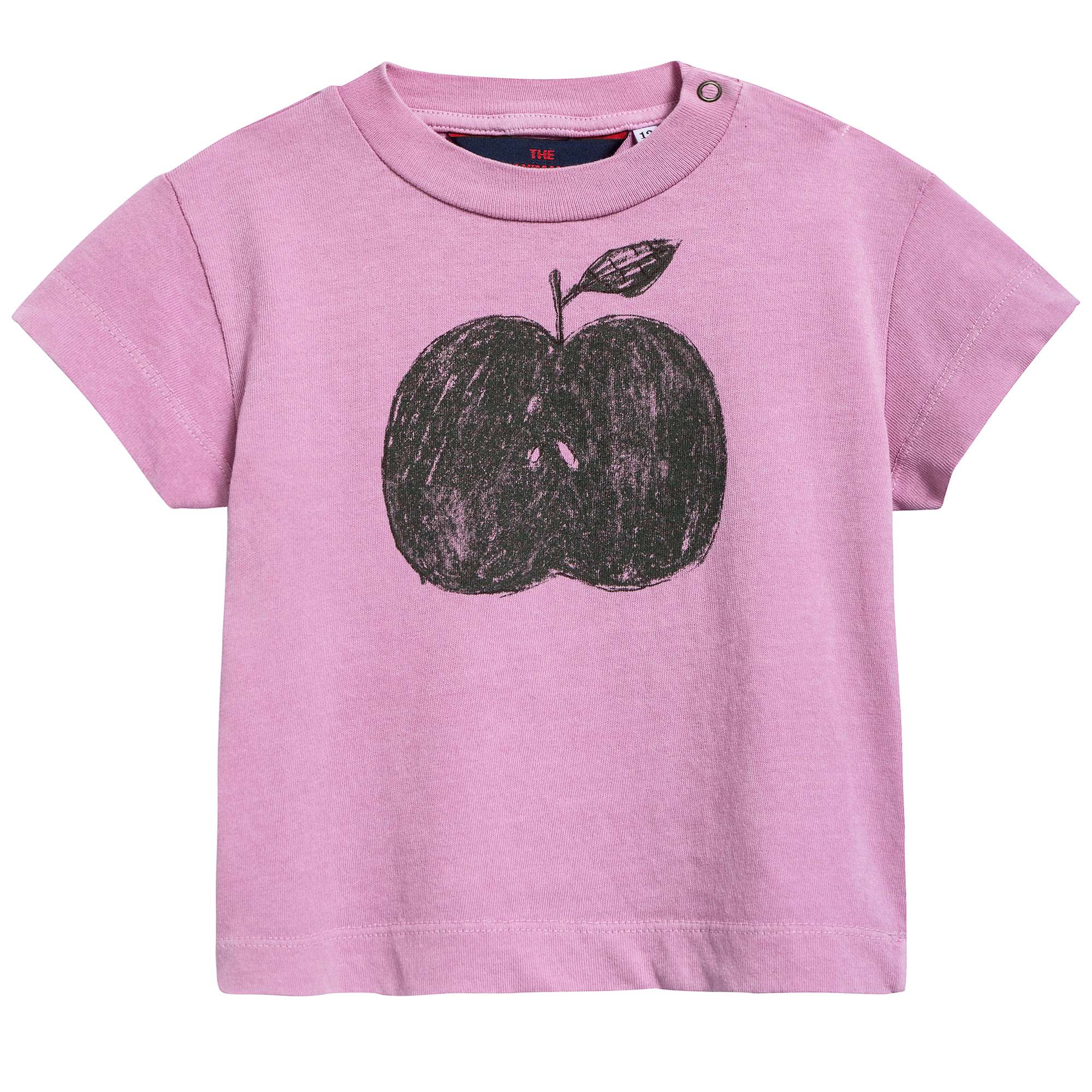 Baby Girls Fuchsia Apple Cotton T-shirt
