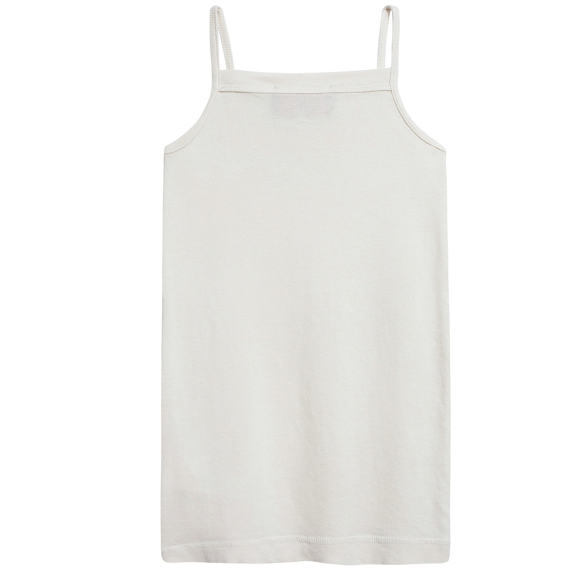 Girls Raw White Tao Uniforms Cotton Dress