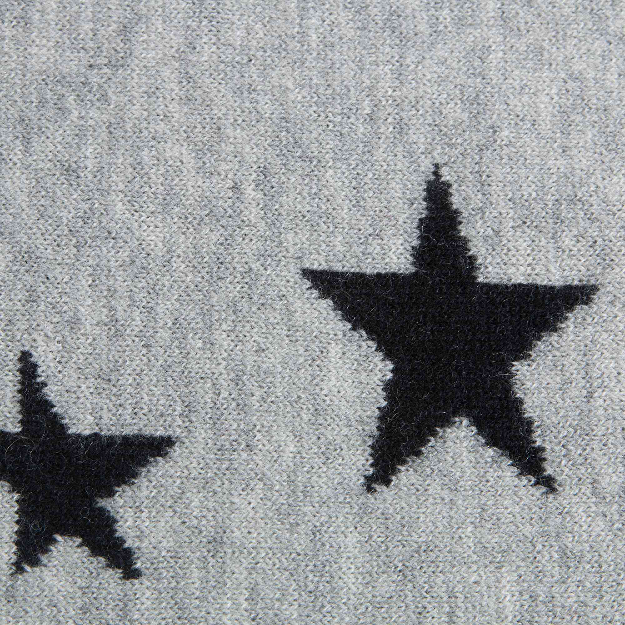 Girls & Boys Black Wool Scarves