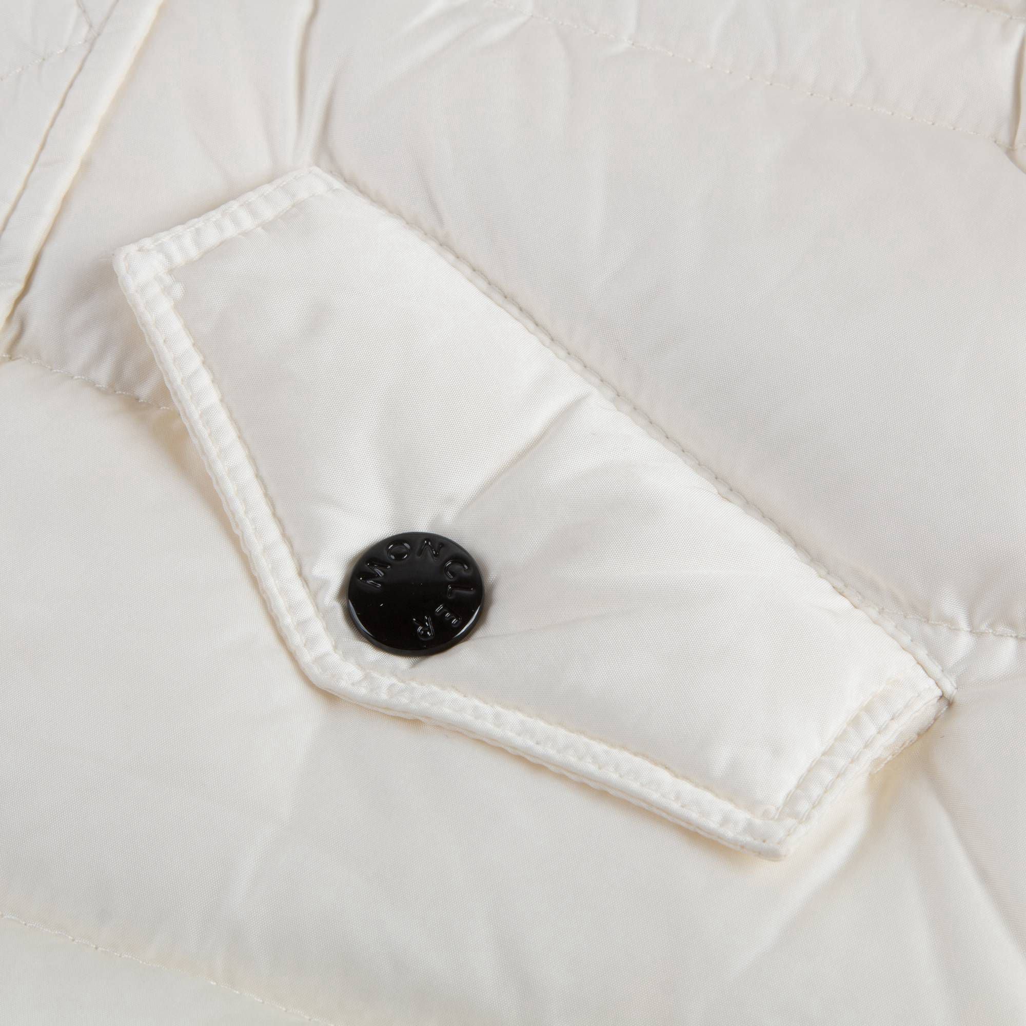 Baby Girls Ivory "Essentiel" Down Padded Jacket