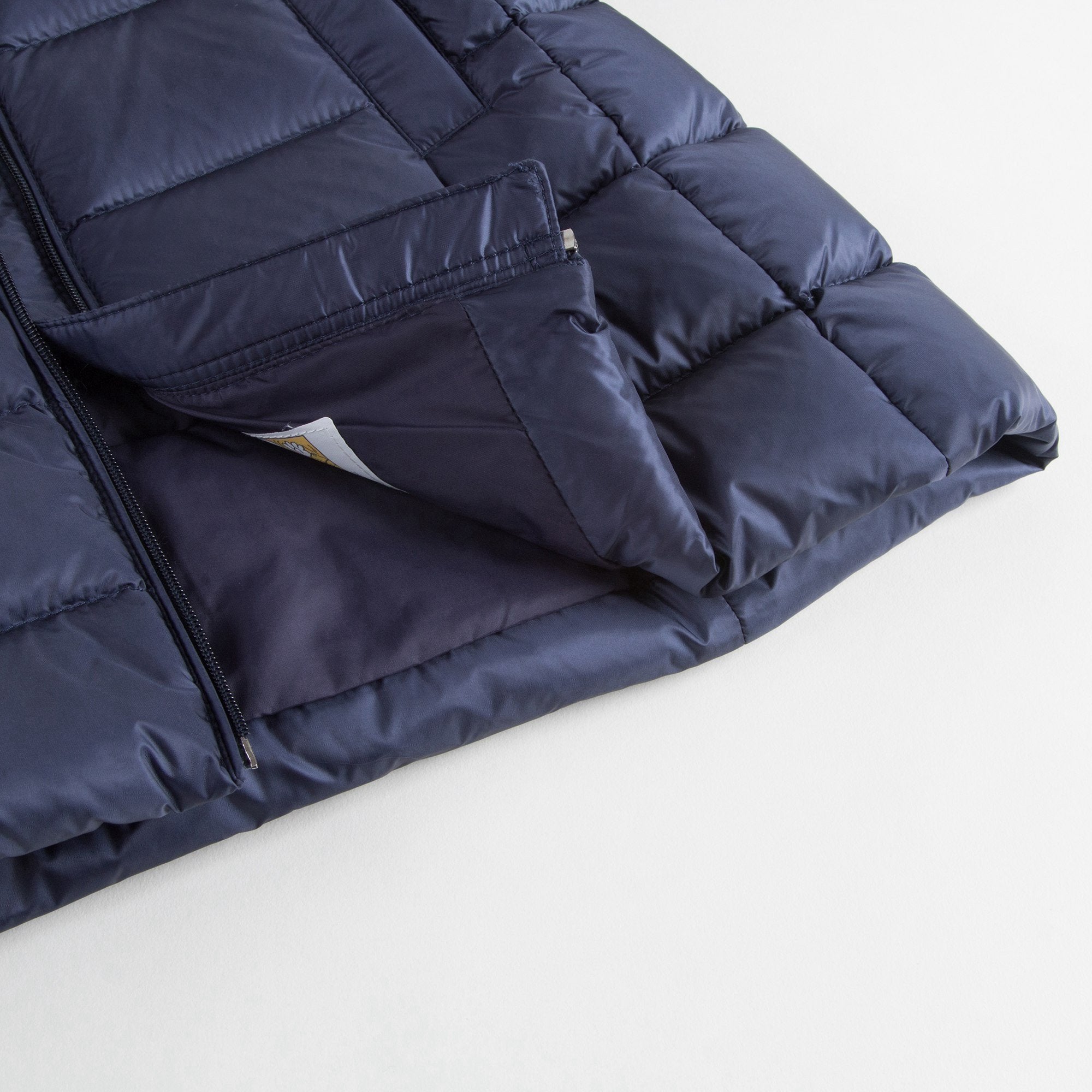 Baby Girls Blue "MAJEURE" Padded Down Coat