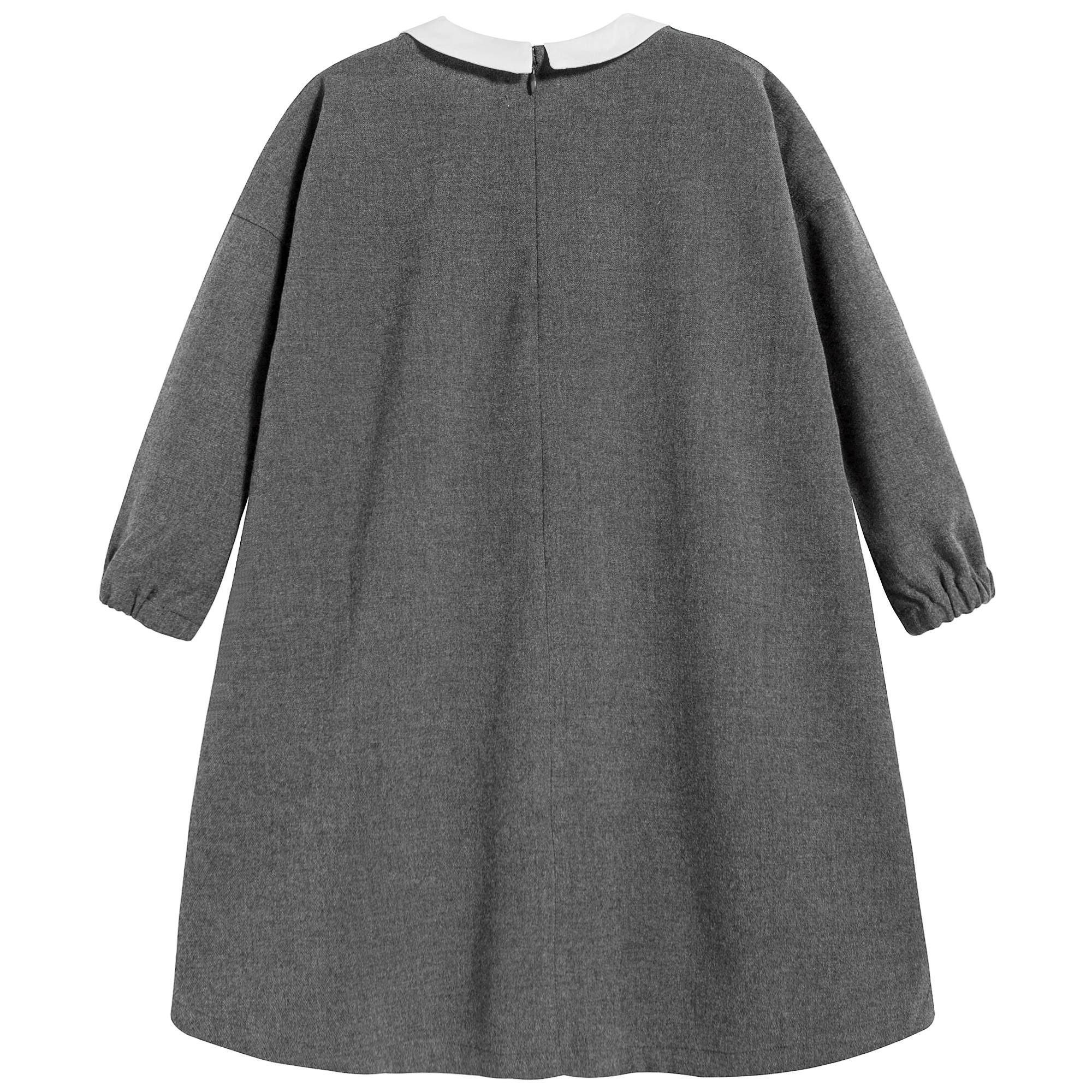 Girls Dark Grey Dress