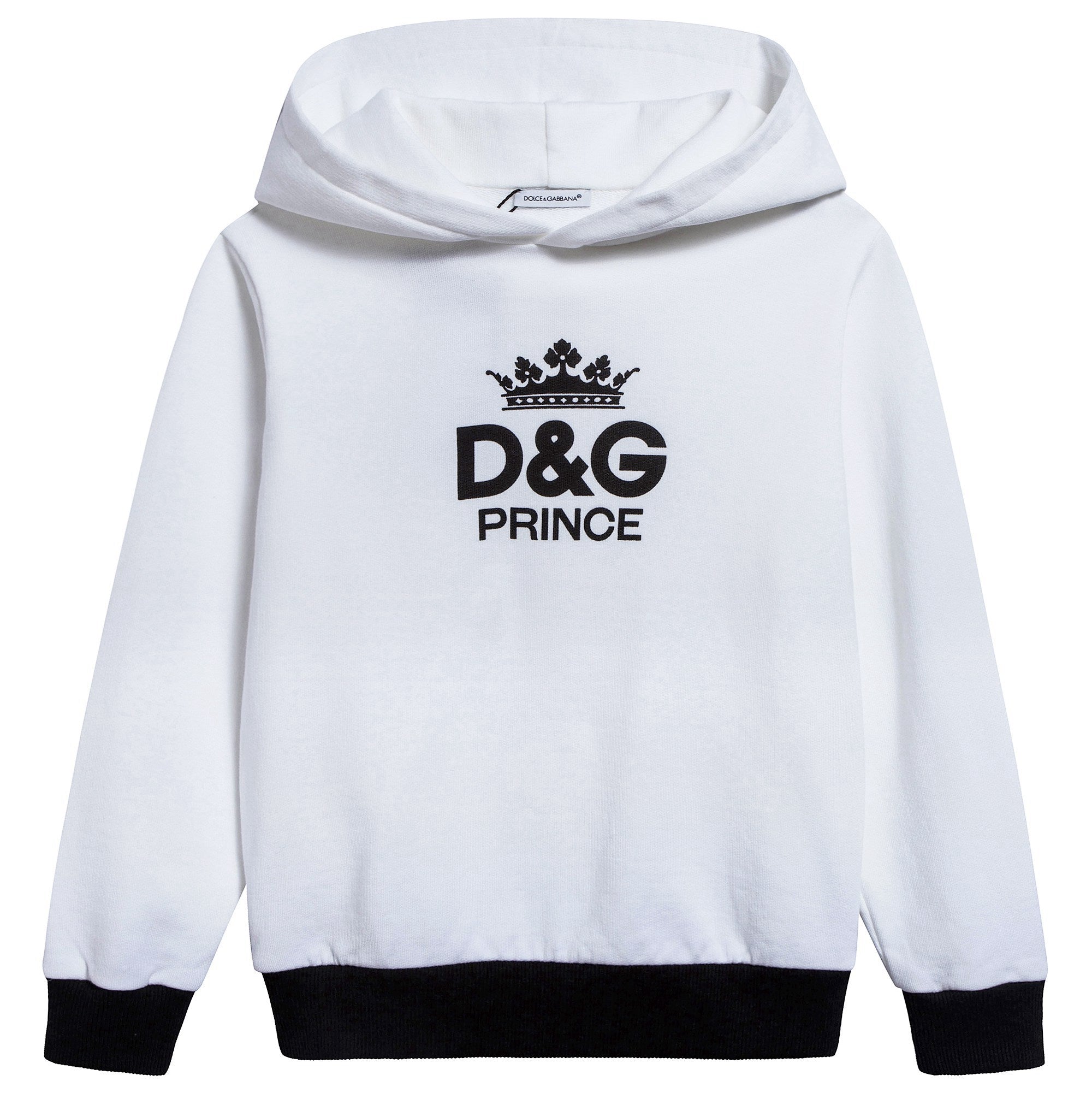 Girls   White   "DG"    Cotton    Coat