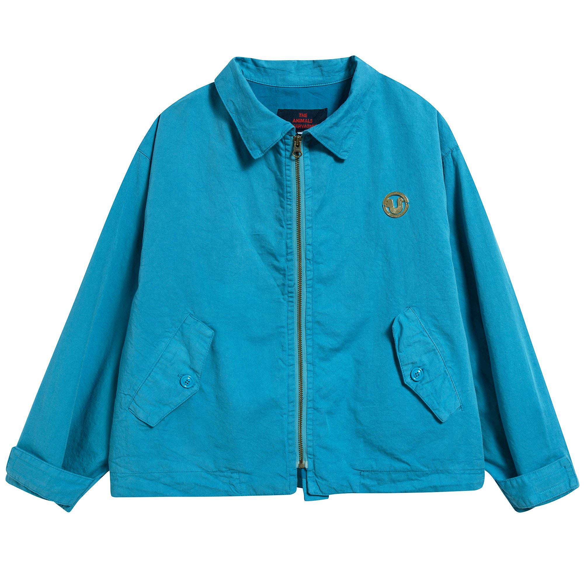 Girls Blue Cotton Jacket