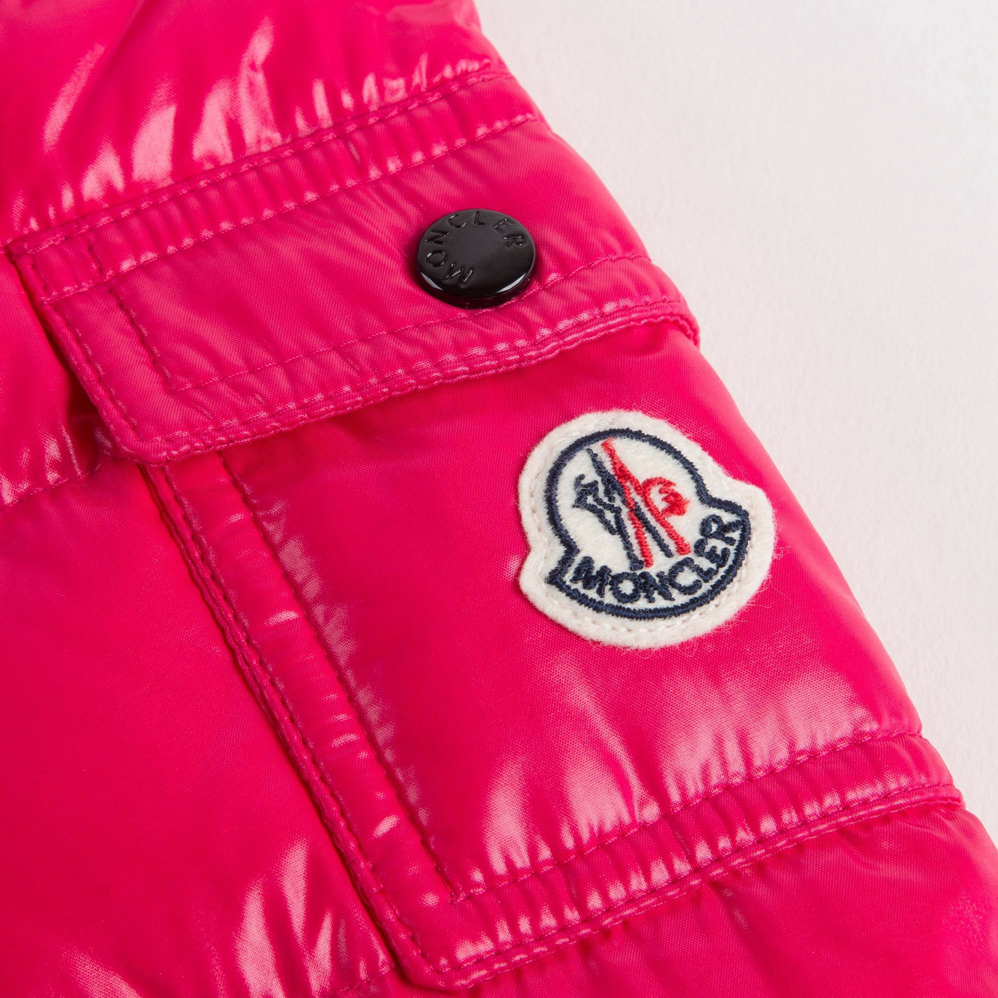 Girls Pink "Moka" Down Padded Coat