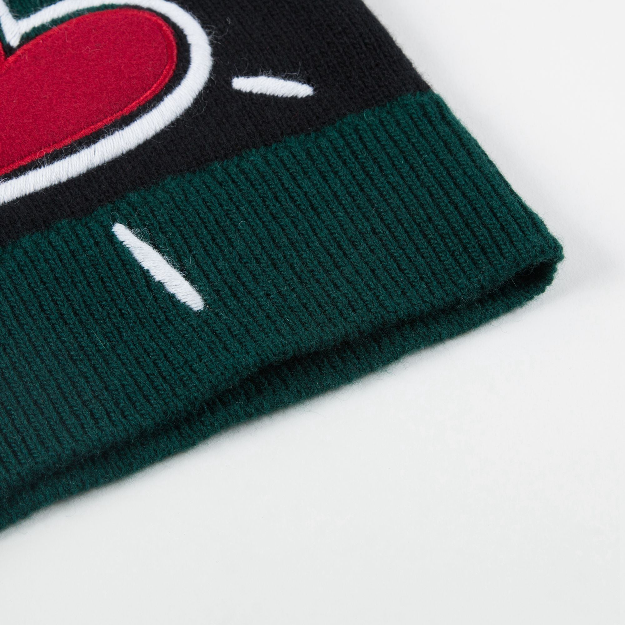 Girls Green  "Love" Wool  Sweater