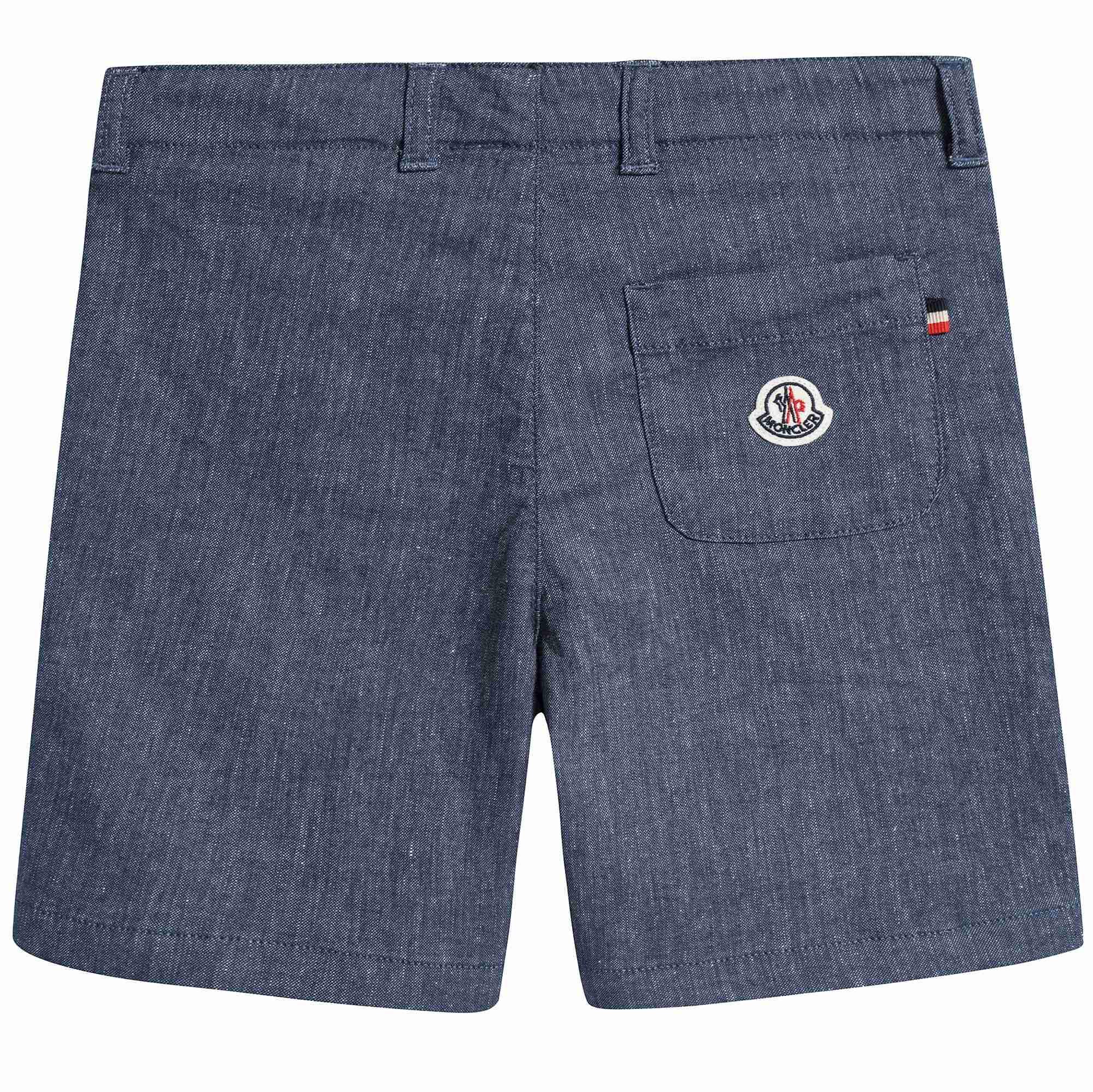 Girls Blue Denim Shorts