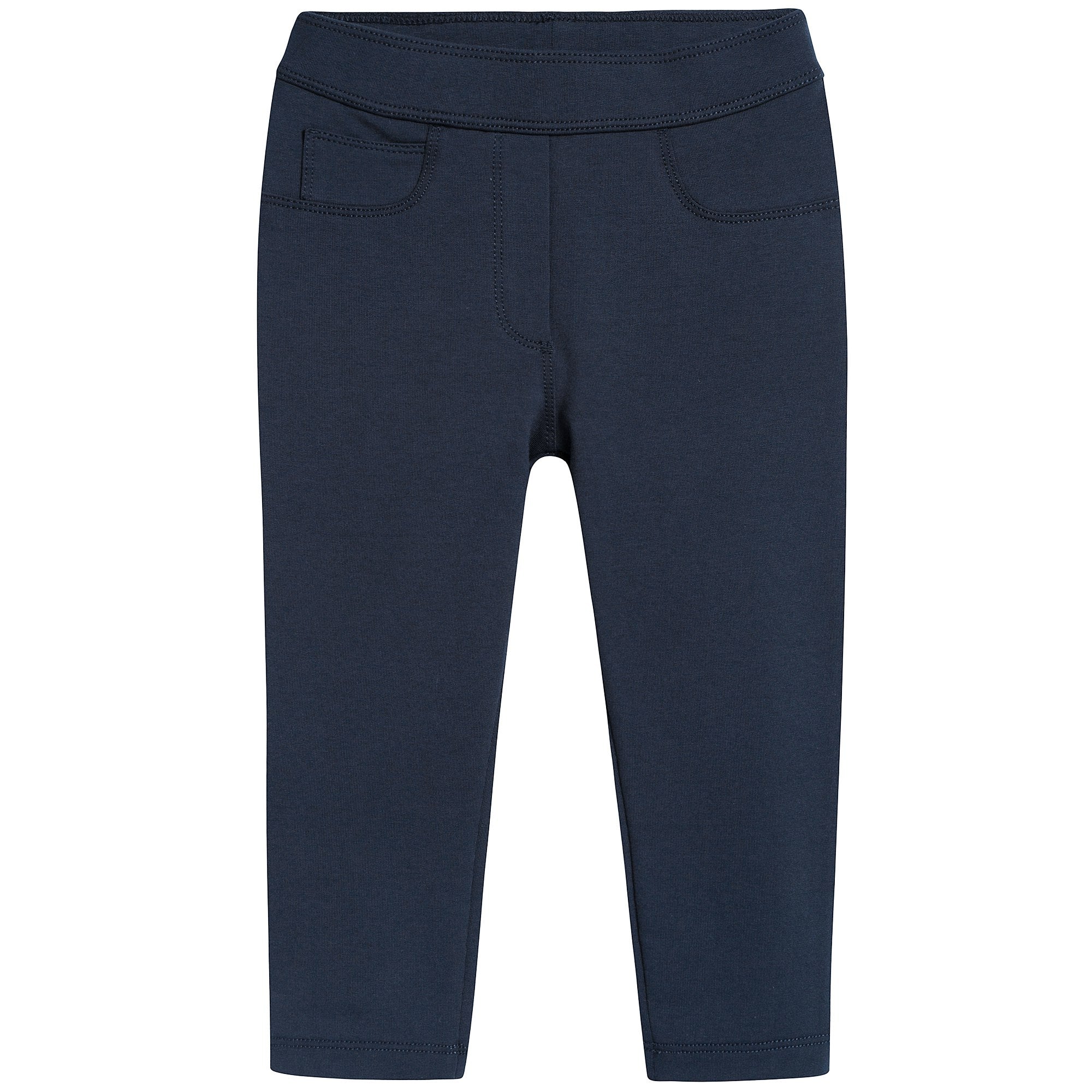 Baby Girls Navy Blue Leggings
