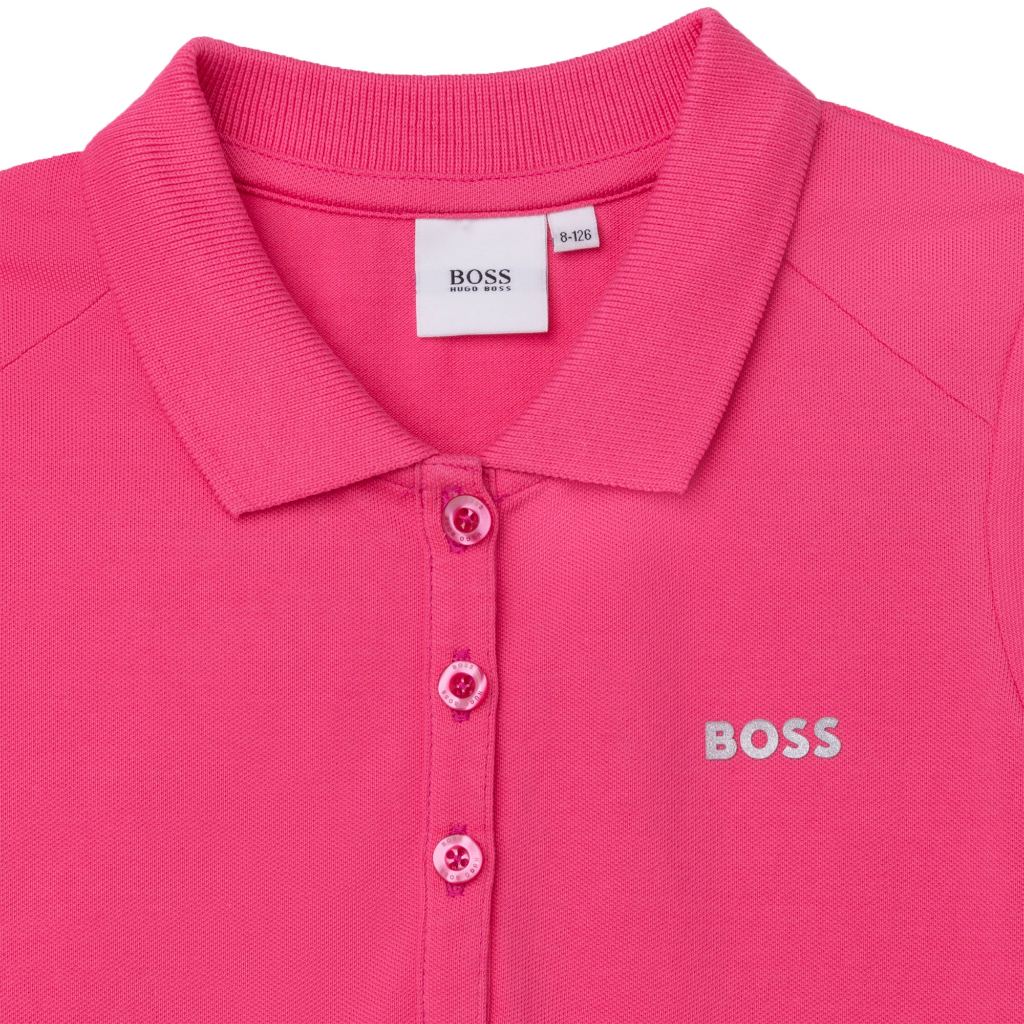 Girls Pink Cotton Dress