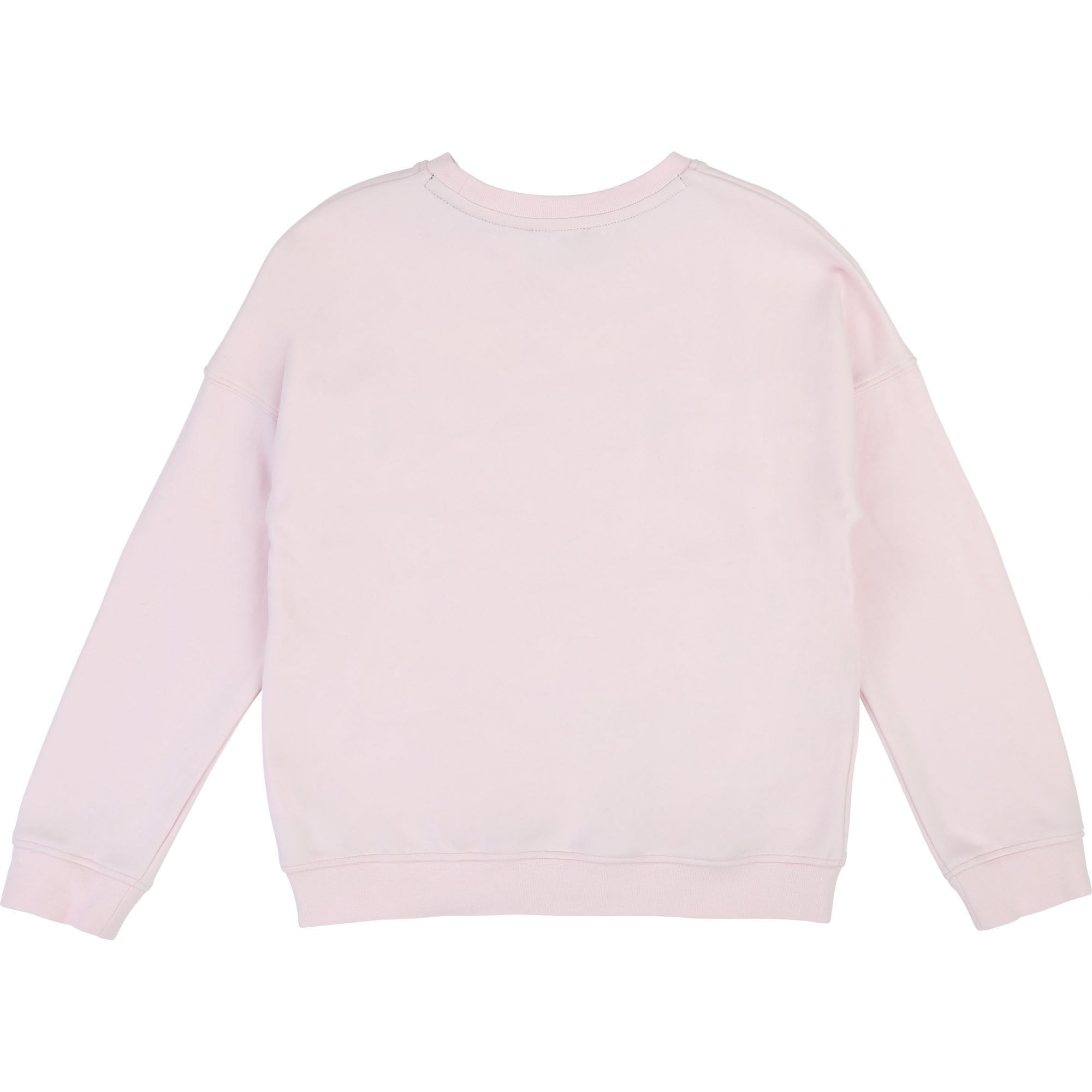Girls Pale Pink Cotton Sweater