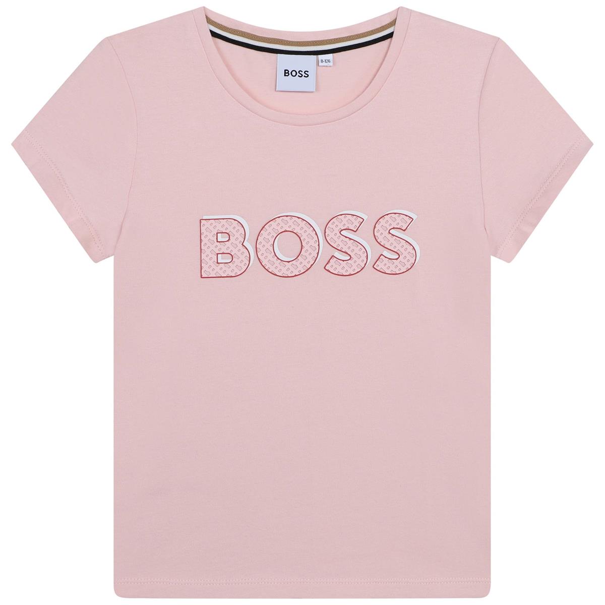 Girls Pink Logo T-Shirt