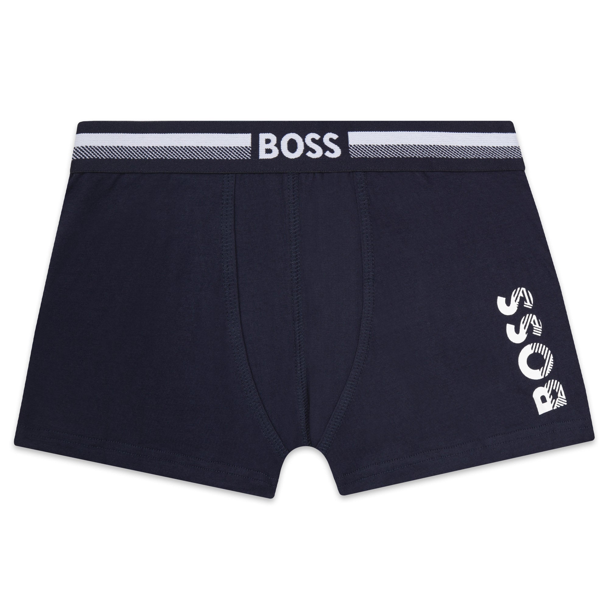 Boys Blue Cotton Underwear Set (2 Pack)