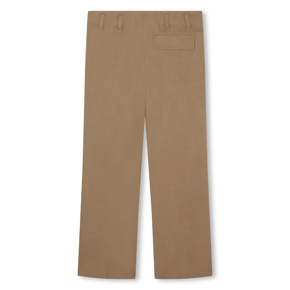 Girls Camel Trousers