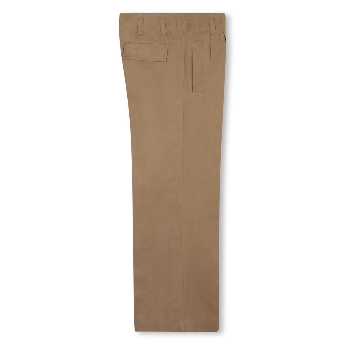 Girls Camel Trousers