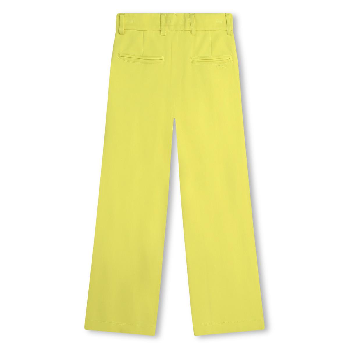 Girls Yellow Trousers
