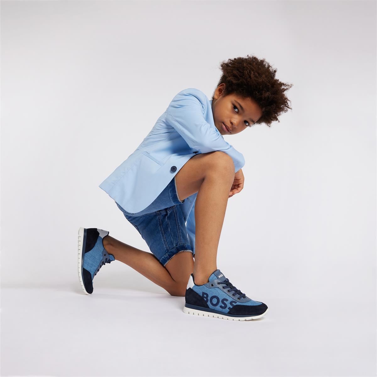 Boys Blue Denim Shorts