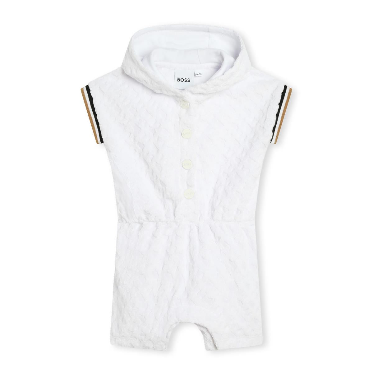 Baby Girls White Babysuit