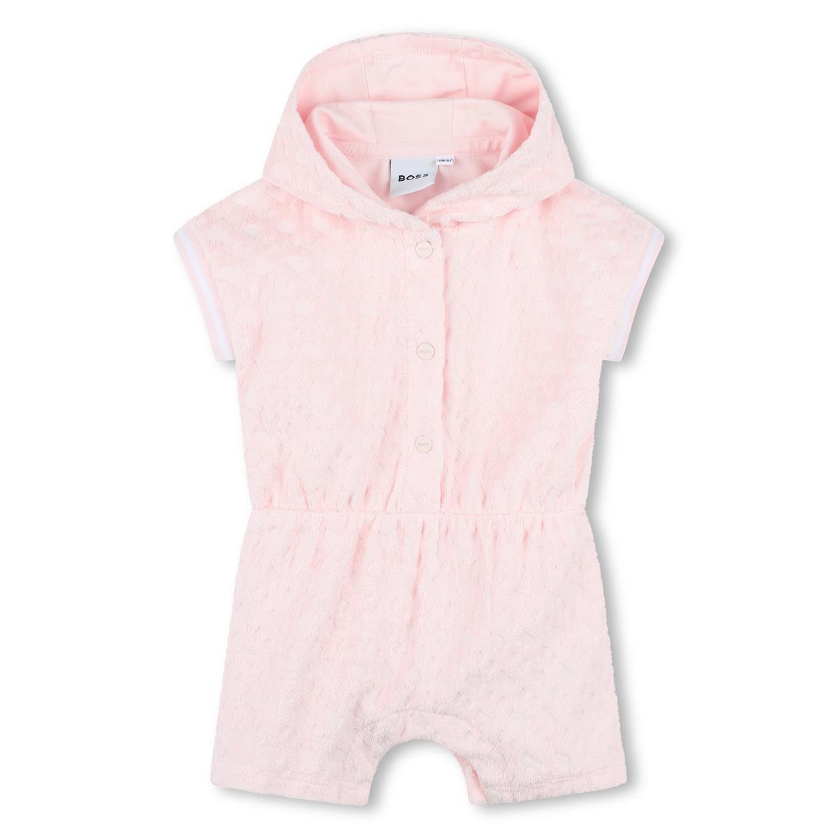 Baby Girls Pink Babysuit