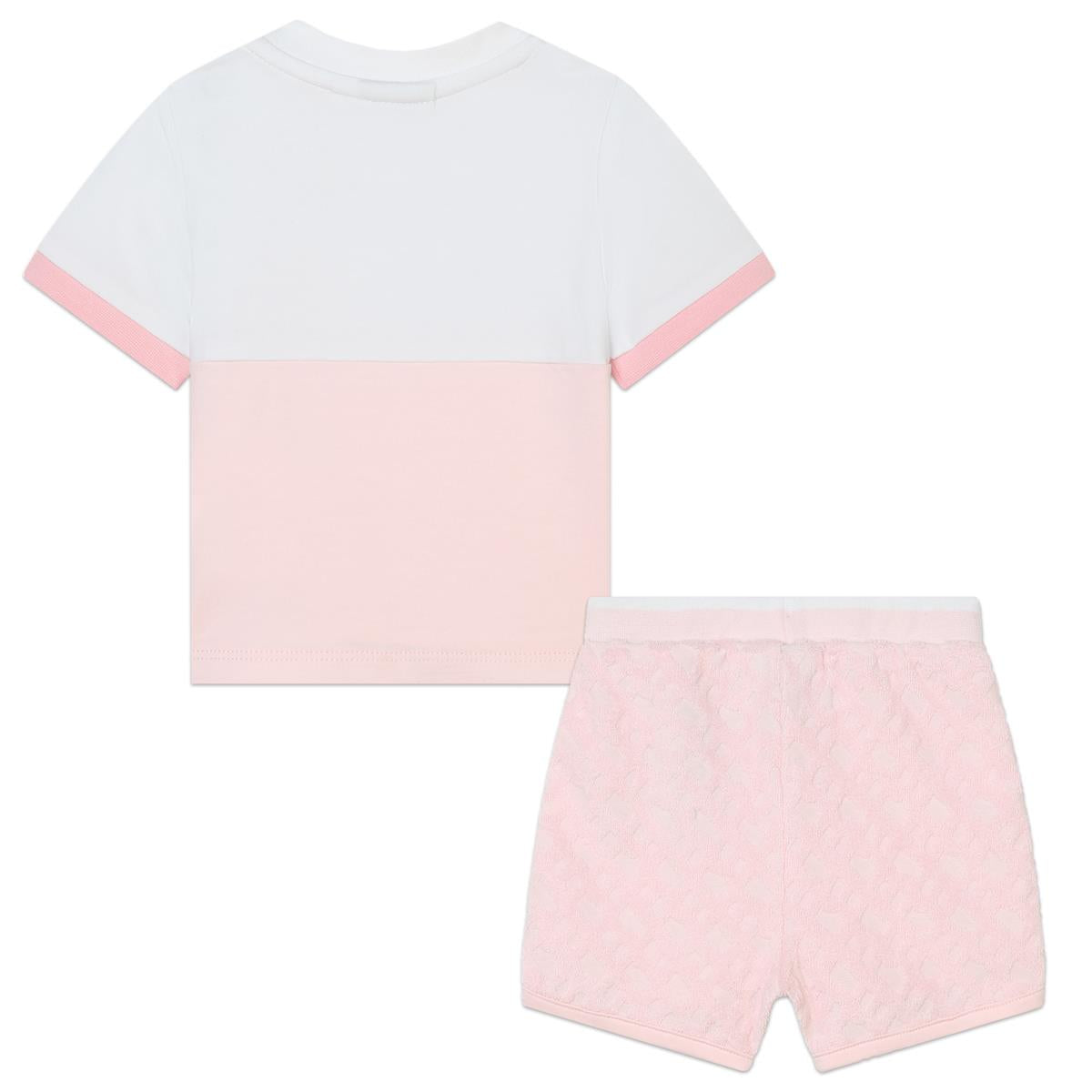 Baby Girls Pink Cotton Set