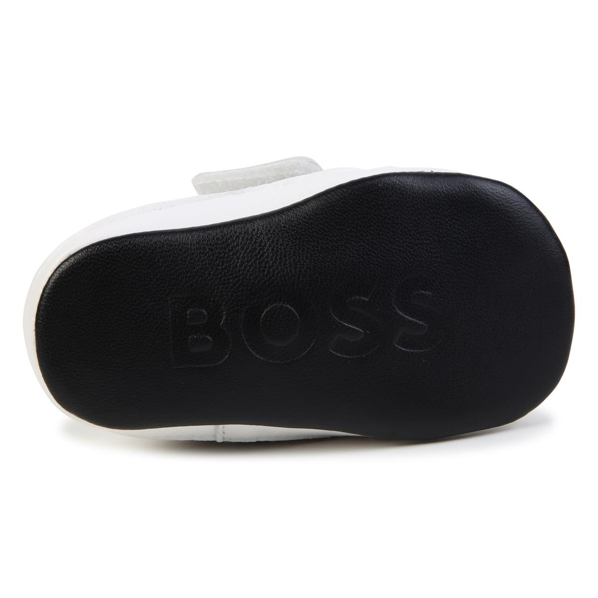 Baby Boys White Flat Shoes