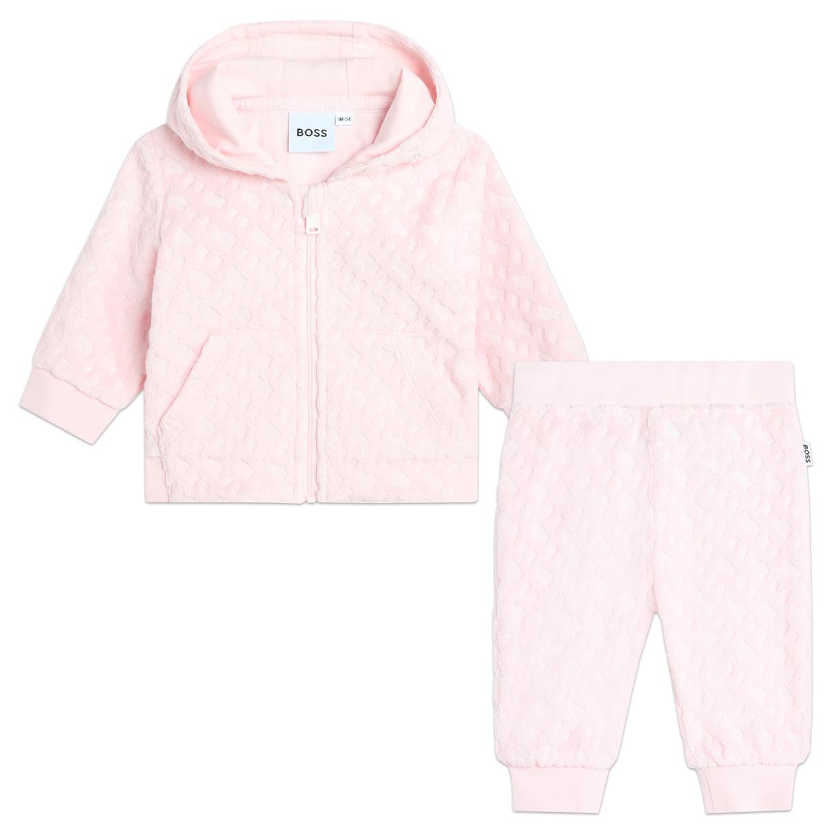 Baby Girls Pink Cotton Set