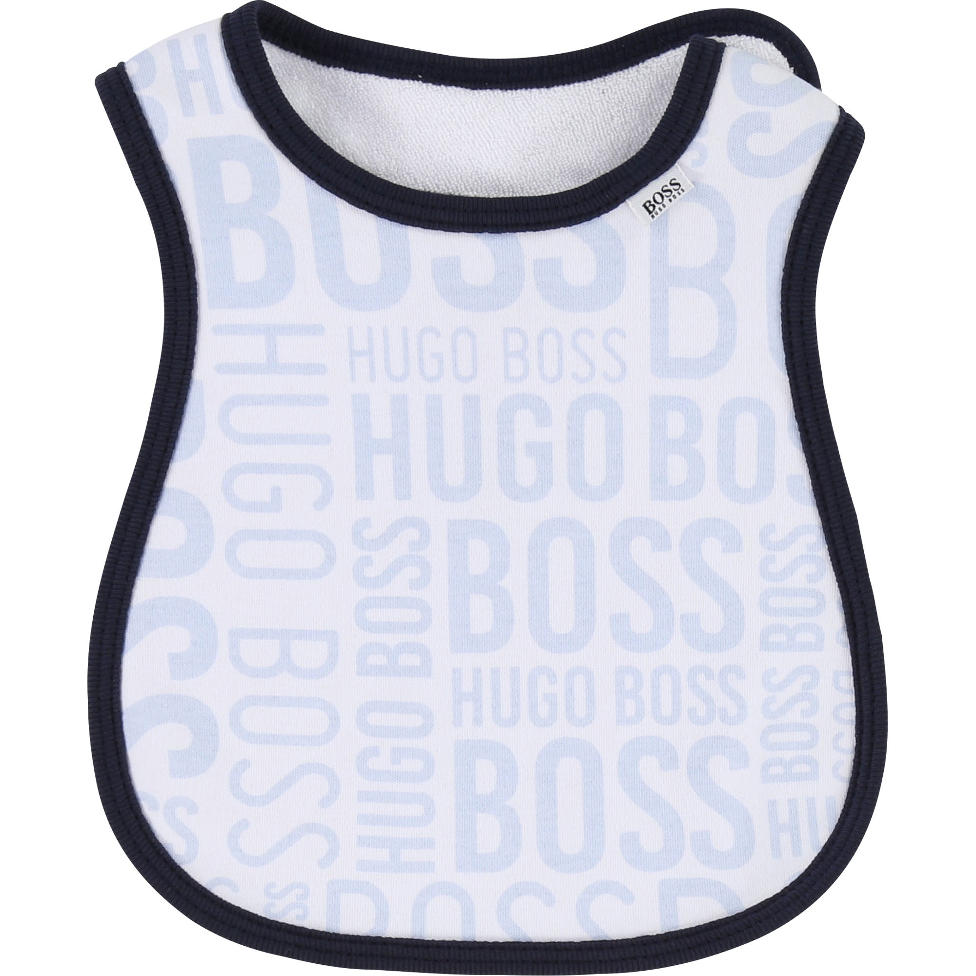 Baby White Ciel Cotton Bib