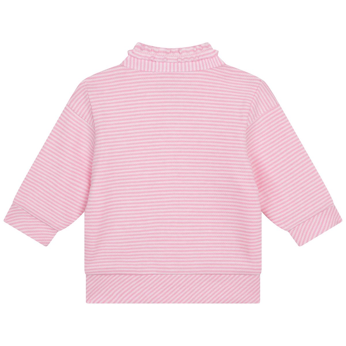 Baby Girls Pink Logo Zip-Up Top