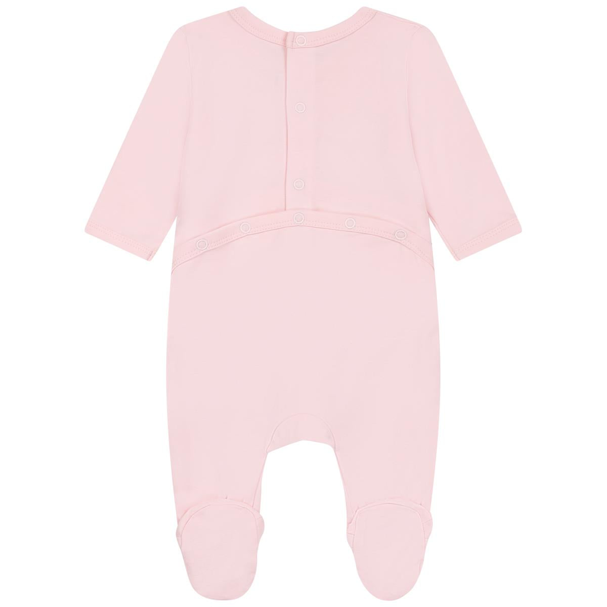 Baby Girls Pink Babysuit