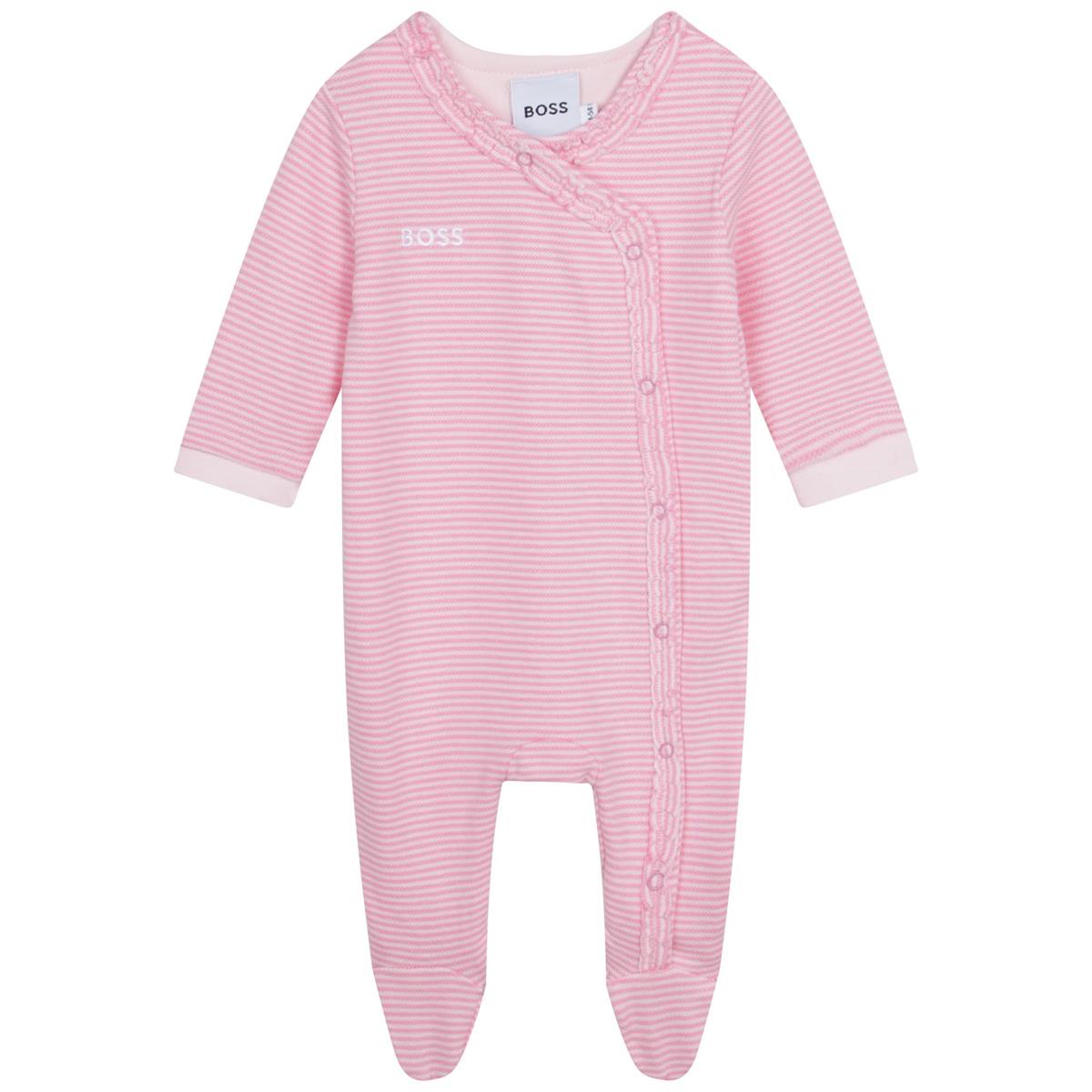 Baby Girls Pink Babysuit