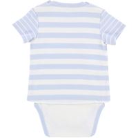Baby White Sky Ens Body & Slippers & Hat Set