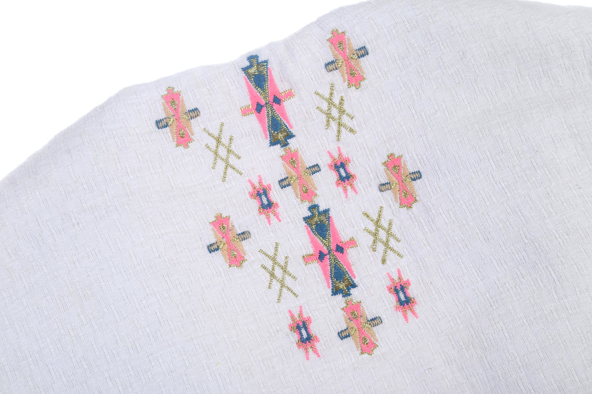Girls Beige Flower Printed Trims Cotton 'Yana' Jacket - CÉMAROSE | Children's Fashion Store - 7