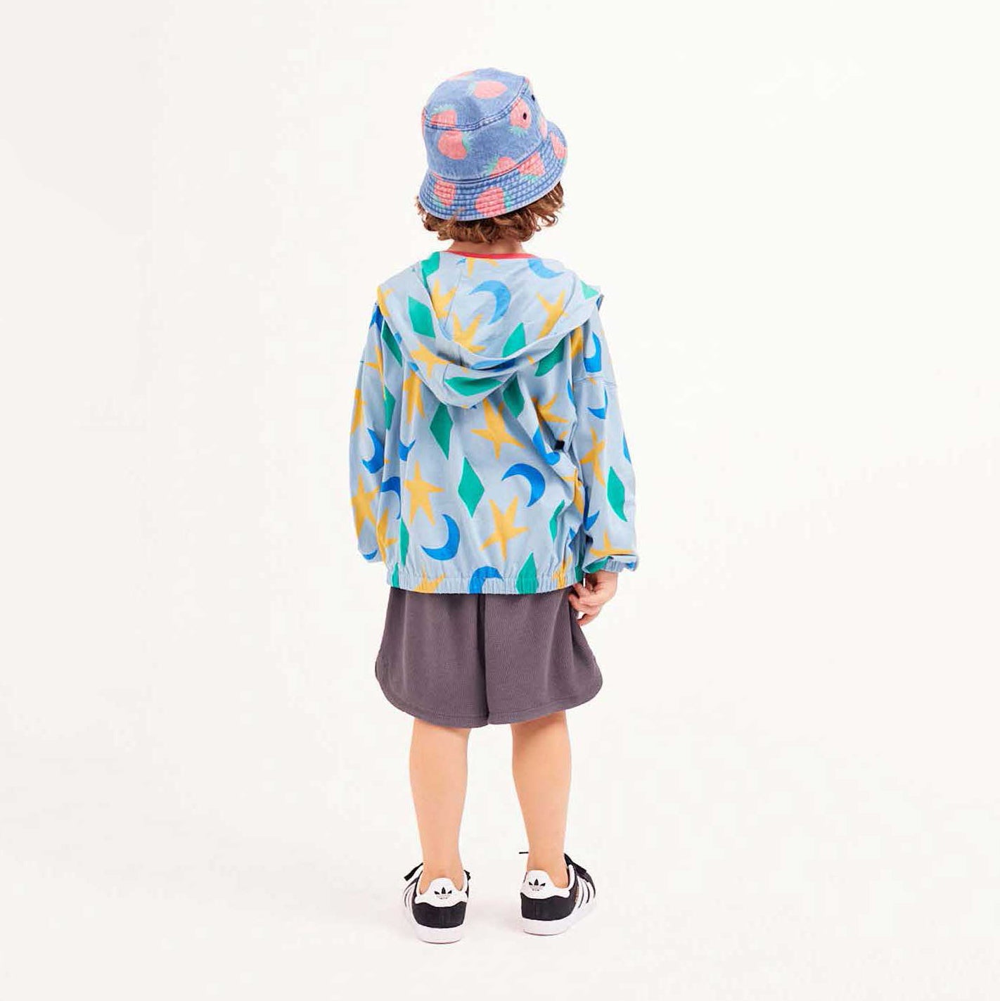 Boys & Girls Dark Grey Cotton Shorts