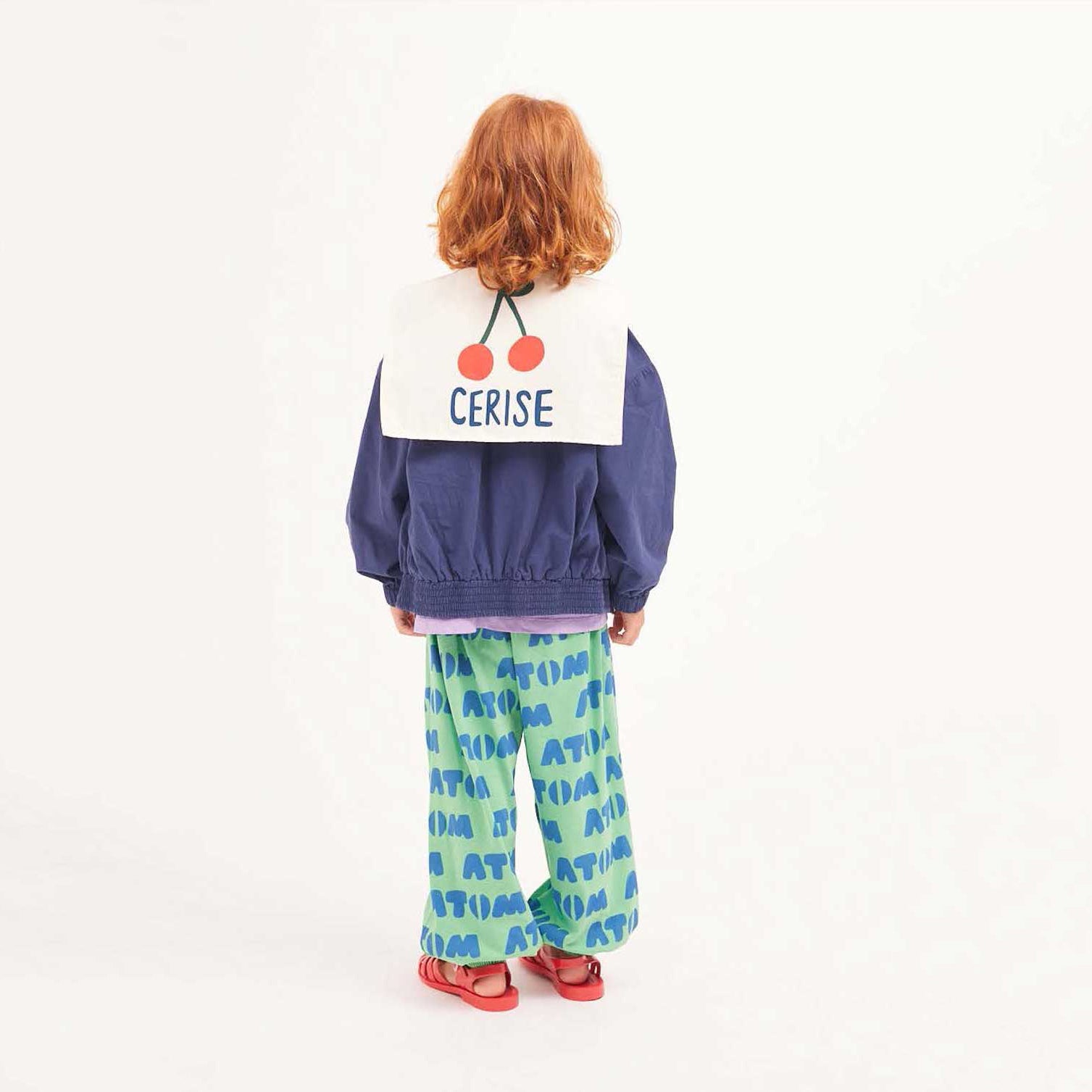 Girls Navy Zip-Up Jacket