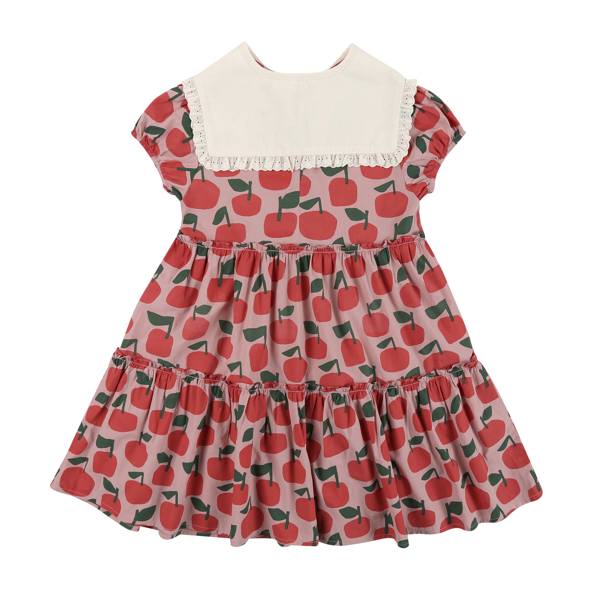 Girls Pink Cotton Dress