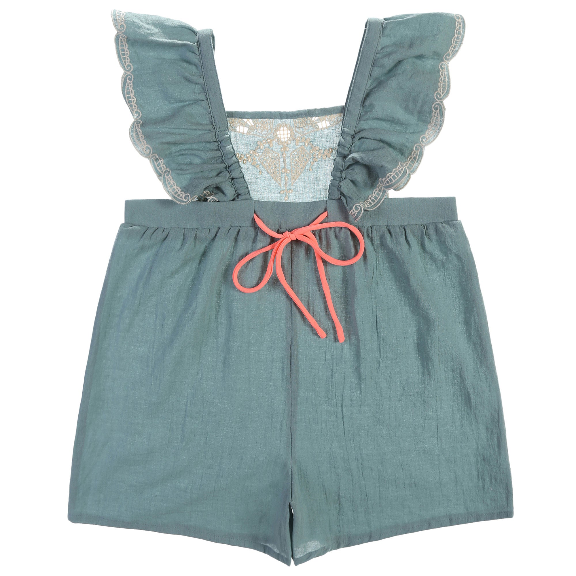 Girls Blue 'Celeste' Romper