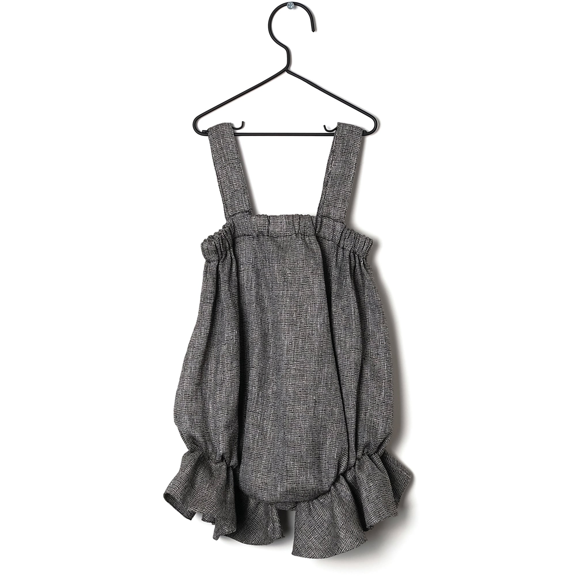 Baby Black Linen Jumpsuit