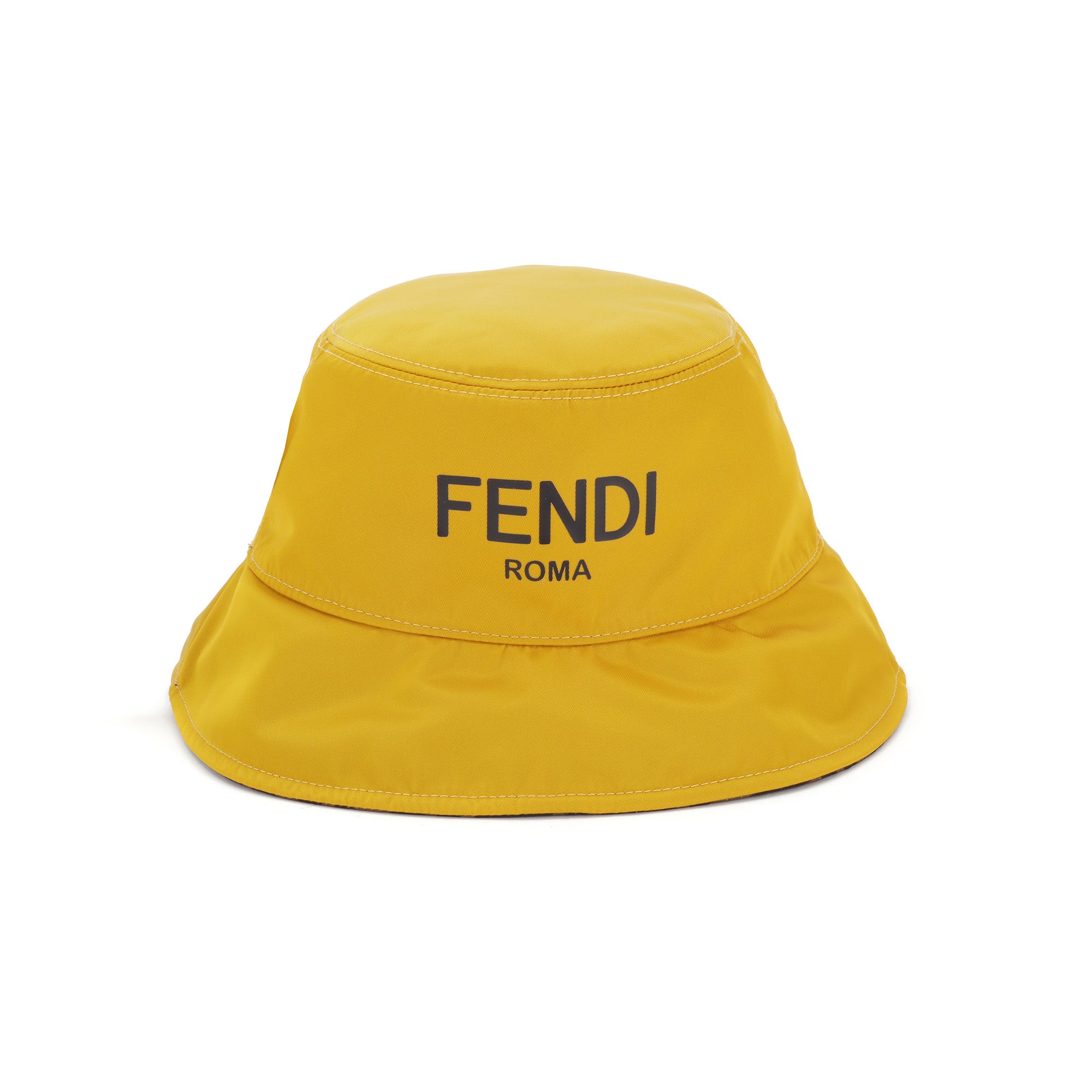 Boys & Girls Brown Logo Reversible Hat