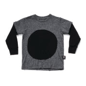 Girls & Boys Charcoal T-shirt
