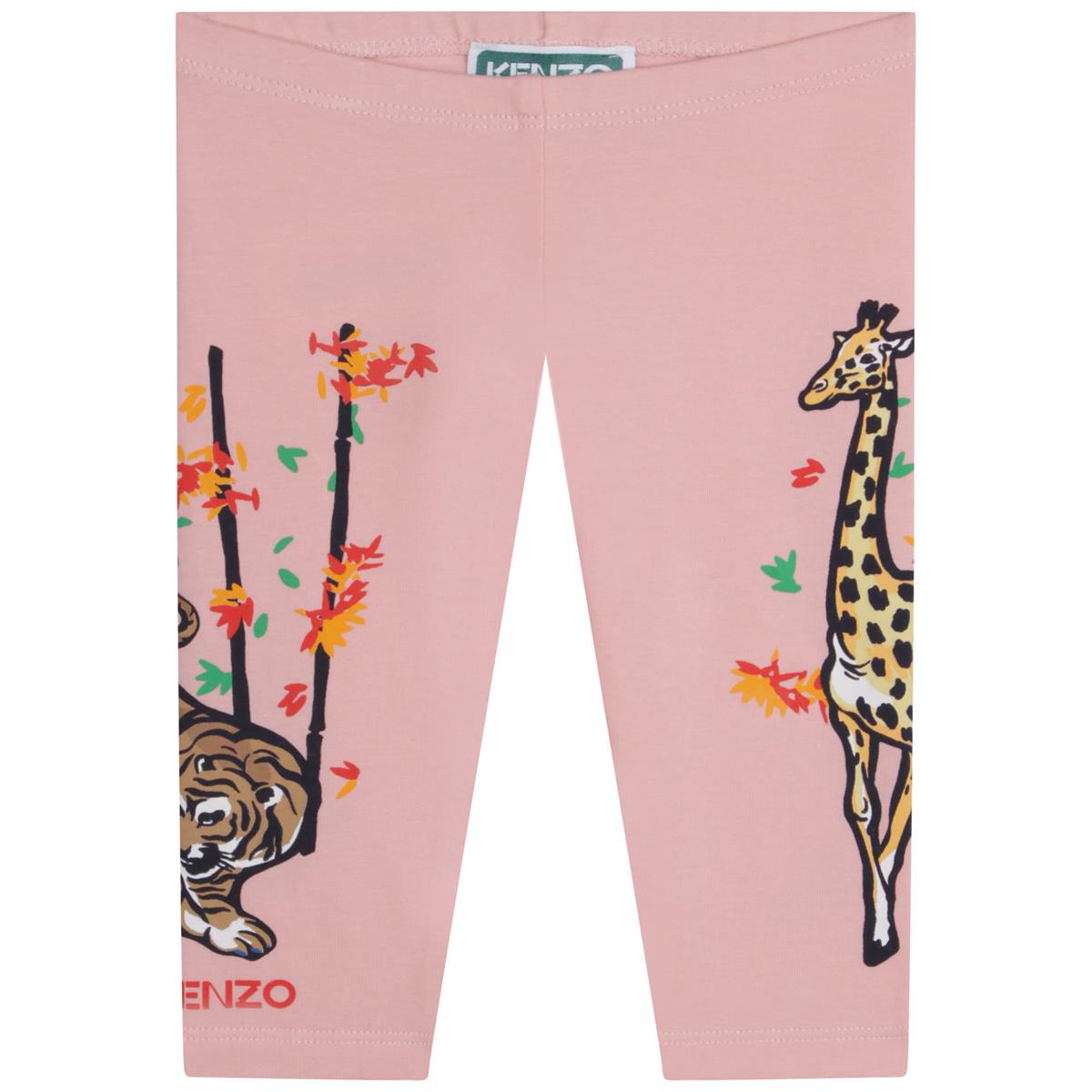 Baby Girls Pink Leggings