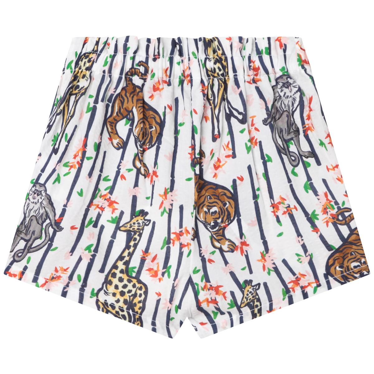 Baby Girls White Shorts